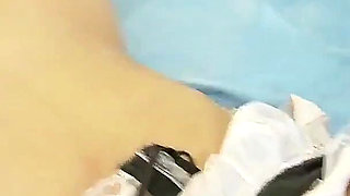 Naughty girlfriend Kaia Kane with shaved pussy likes to get penetrated in her pussy and gives blowjob