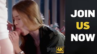 VIP4K. He wasnt giving her HUGE TITS any pleasure, so she went and fucked a stranger right in front of him