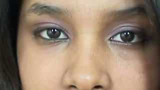 I hunt my cunt - 18yo ebony girl Hanka rubs pussy in class room