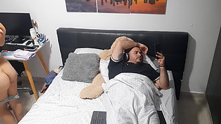 I change clothes with my stepfather and he doesn't look at me