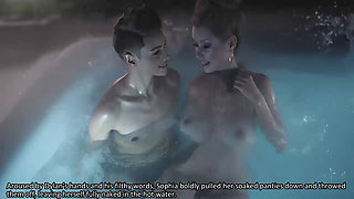 A Wife and Stepmother Real Fucking Sophia X Dyl Rough Fuck in Jacuzzi - Remaster with Extra Sex Scenes