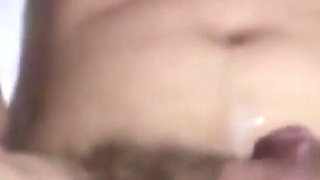 58 Years Old Stepmom Gets Huge Cumshot From Well Hung on Her Hairy Pussy