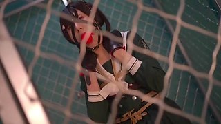 Chinese Lesbian BDSM
