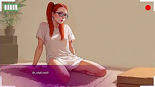 Mila Ai V1.3.2b (by Addont) - Mila Teasing The Courier - Hentai Animated Game - Hentai Anime