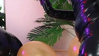 Hot Fetish, Air Balloons and Girls Latex Rubber Party Arya Grander