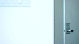 Petite small tit babe with perfect pussy masturbates