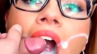 Busty JenKowski bukkake cumslut