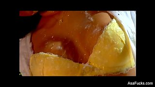 Erotic fucking with a soaking wet Asa Akira
