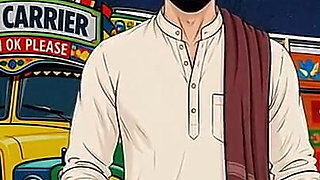 Desi Housewife and Lorry Driver