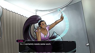 The lone guy in a squad of eager women surrounded by big boobs and public fun