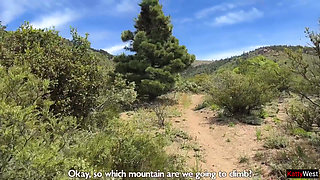 Naked Girls Took Pictures of Their Pussies in Nature and Flashed Them in Front of Strangers, for Which They Were Fucked