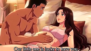 Sensual Pregnant Oil Massage Turns Passionate Husband Worships His Glowing Pregnant wife