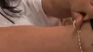 A Horny Big Tits Bitch Anell Deepthroats a Big Black Cock and Gets Hardcore Fucked.