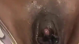 Stimulating My Big Clit Slapping My Pussy Intense Moaning Squirting Orgasms
