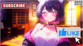 Maid Joi Licks Your Ear, Jacks You Off Slowlyvtuberlewdtuber With Anime Girl