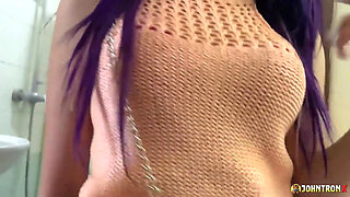 JohnTronX - Hardcore POV sex with a gorgeous petite amateur babe