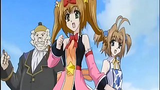 Squirting hentai cartoon teen gets her pussy ravaged