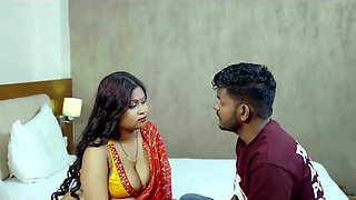 Desi Indian Married Girlfriend in Saree Was Fucked Hard by Boyfriend in Hindi Audio