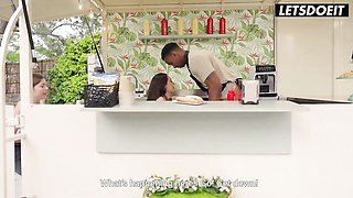 Erotic Jesus Reyes and Catherine Knight - brunette clip - LetsDoeIt