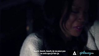 Goth Lina Smalls & August Skye Lesbian Threesome with MILF Penny Barber - Squirting, Big Tits, Rough Fingering Sex