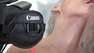 Bts: Zaddy2x Gets a Messy Foot-licking From Indica Monroe!