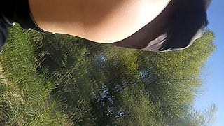 Who will spot this twink in a black and white adidas tracksuit, flashing his cock in public going commando freeballing, peeing i
