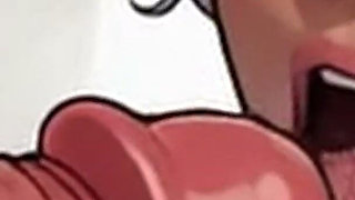Waifu Mature Secretary POV - Office Phone Call Close-up Boob Teasing Undressing