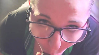 Ms. Kay Lee Sucks You Until She Milks Your Cum Onto Her Face!!