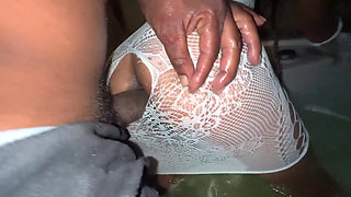 Anal in the Hot Tub with Fijii Pornbox Fucking Jamaica BBC Str8rich