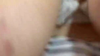 Huge Tits Babe Milking Her Tits Milk to the Coffee