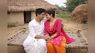 Outdoor Stepsister just wanted to watch Me, but this happened Desi Hot Charpai Romantic Video