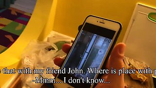 The mistress of the house got to her husband for an hour