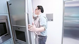a lesson for her husband