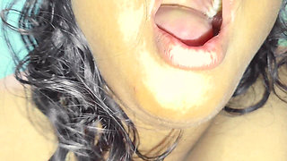 Desi Stepmom and I Share a Bed and She Ends up Sucking My Cock