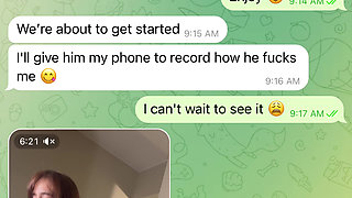 Cuckold Chat: Creampied by Another Man