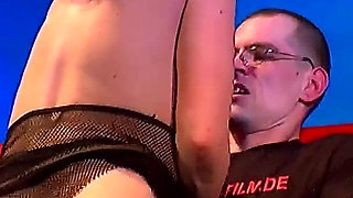 Blonde Bombshell Swallows Cum with Hungry Passion