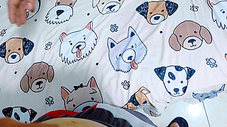 My jealous husband tried to stop me!  Bikini sex to let me go to the beach