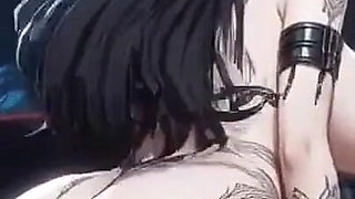 169. Cute Girls Bouncing Ass Ai Animation