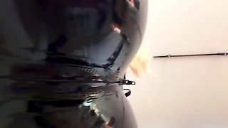 God Slavena Giant Rubber Dom Facesitting Licking Spitting
