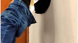 Schoolgirl Fucked and Creampied Against the Window