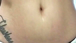 Oiled Belly Massage & Belly Button Play