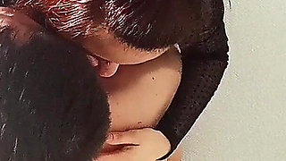 Romantic Couple Sex. Little Maisha in a Sexy Outfit.