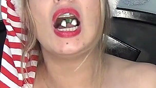 Swallowing Christmas Canes Without Hands