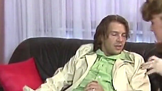 This Mature Lady From German and Her Frend Enjoy Anal Threesome