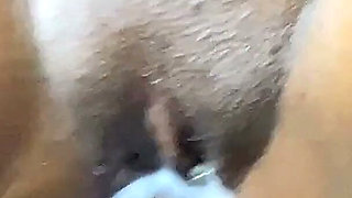 A Black African Teen with Huge Pussy