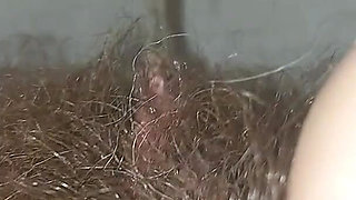 Pissing Woman, Hairy Pussy Pissing
