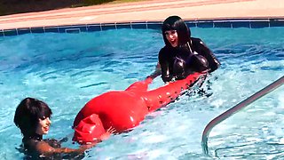 TANGENTOD Latex Pool Float Play