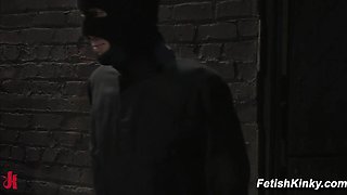 Masked Men BDSM Gangbang Punishment