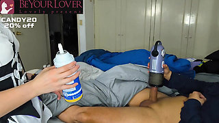 My Maid Caught Me with My Beyourlover Toy, so I Gave Her a Spoonful of Semen with Nutella