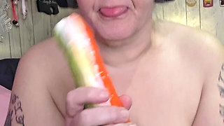 Big Piped Gagged in the Mouth of This Whore Hag